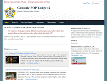 Tablet Screenshot of lodge12.azfop.com