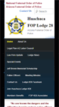 Mobile Screenshot of lodge28.azfop.com